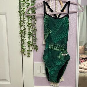 Green Arena swimsuit